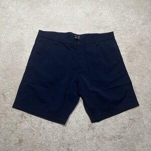 Texas Standard Mens Shorts Size XL Blue Flat Front Casual Golf Lightweight A3